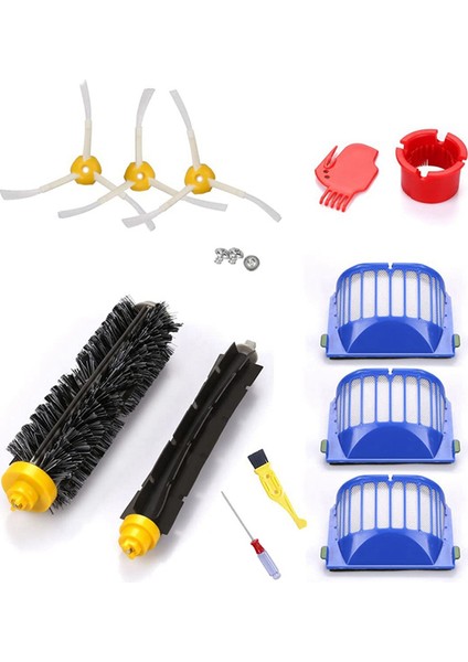 Irobot Roomba 600 Serisi 605 610 614 615 Çırpıcı Yan Fırça Için Filtre (Yurt Dışından) fiyatları