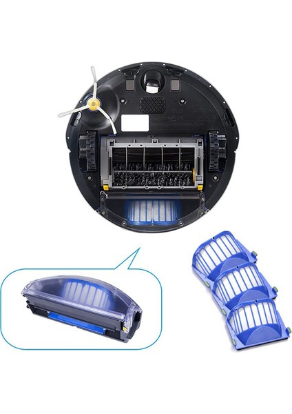Irobot Roomba 600 Serisi 605 610 614 615 Çırpıcı Yan Fırça Için Filtre (Yurt Dışından) modelleri