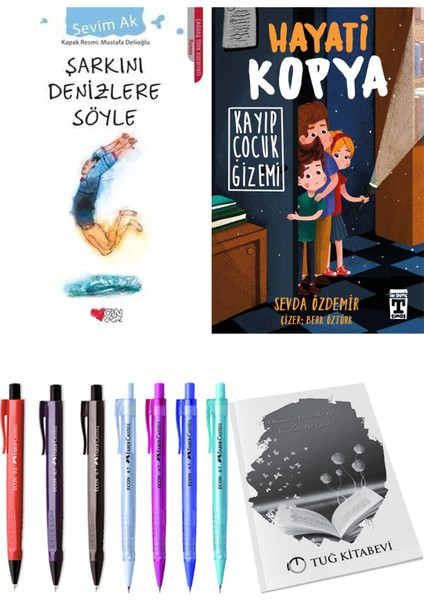 Hayati Kopya Kayıp Çocuk Gizemi ve Şarkını Denizlere Söyle 2'li Set + Hediyeli