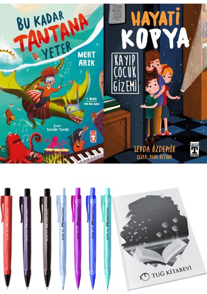 Hayati Kopya Kayıp Çocuk Gizemi ve Bu Kadar Tantana Yeter 2'li Set + Hediyeli