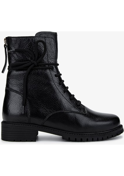 Kadın Siyah Floter Topuklu Bot 33 2027 Bn Bot SK24-25 Sıyah Fltr