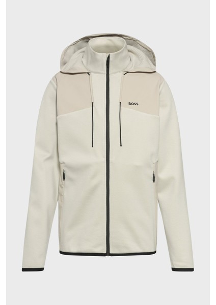 Regular Fit Kapüşonlu Dik Yaka Fermuarlı Sweat Erkek Sweat 50523707 271