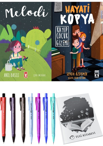 Hayati Kopya Kayıp Çocuk Gizemi ve Melodi 2'li Set + Hediyeli
