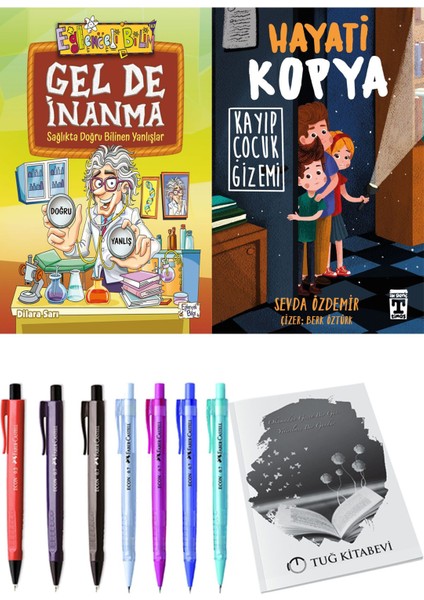 Hayati Kopya Kayıp Çocuk Gizemi ve Gel De Inanma 2'li Set + Hediyeli