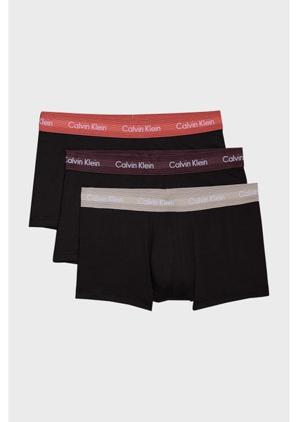 Calvin Klein Streç Pamuklu Logo Yazılı 3 Pack Boxer 0000U2664GQ41 Erkek Boxer 0000U2664G Q41