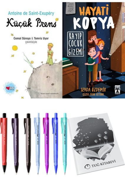 Hayati Kopya Kayıp Çocuk Gizemi ve Küçük Prens 2'li Set + Hediyeli