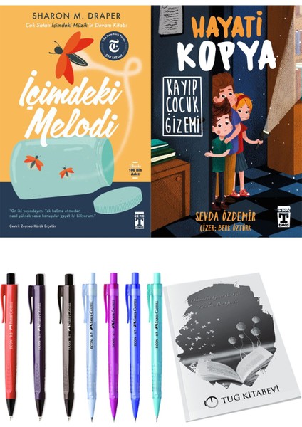 Hayati Kopya Kayıp Çocuk Gizemi ve Içimdeki Melodi 2'li Set + Hediyeli