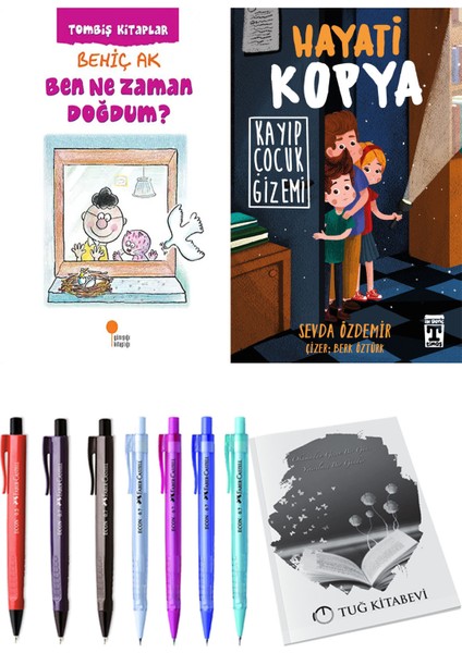 Hayati Kopya Kayıp Çocuk Gizemi ve Ben Ne Zaman Doğdum? 2'li Set + Hediyeli