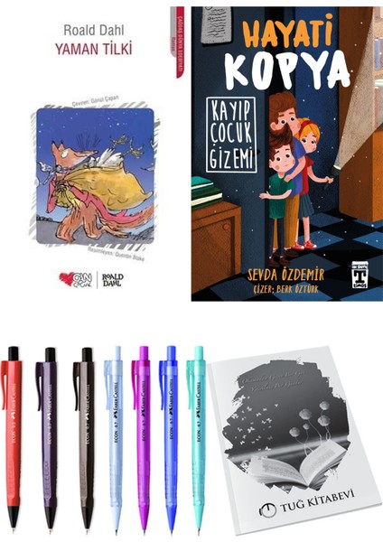 Hayati Kopya Kayıp Çocuk Gizemi ve Yaman Tilki 2'li Set + Hediyeli