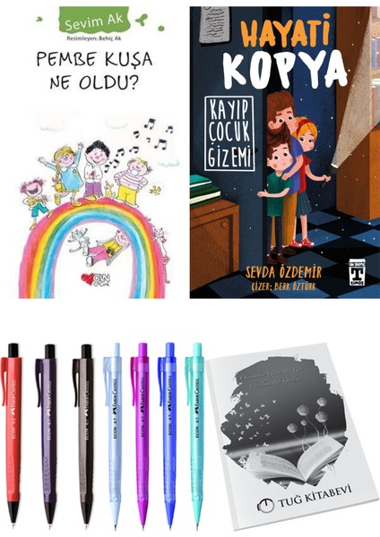 Hayati Kopya Kayıp Çocuk Gizemi ve Pembe Kuşa Ne Oldu? 2'li Set + Hediyeli