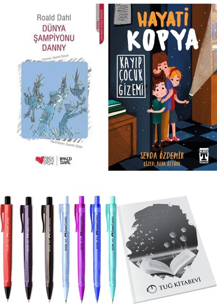 Hayati Kopya Kayıp Çocuk Gizemi ve Dünya Şampiyonu Danny 2'li Set + Hediyeli