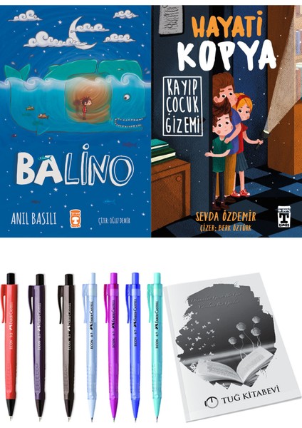 Hayati Kopya Kayıp Çocuk Gizemi ve Balino 2'li Set + Hediyeli