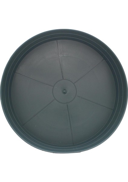 Yuvarlak Yeşil Saksı Altlığı 45 cm