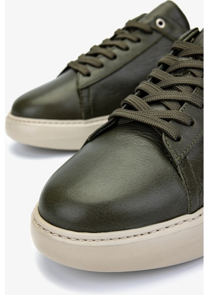 Erkek Deri Yeşil Sneakers & Spor Ayakkabı 04 4203 Erk Ayk SK24-25 Yesıl Dr modelleri