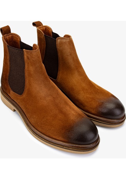 Erkek Deri Taba Süet Casual Bot 537 3570 Erk Bot SK24-25 Taba Suet fiyatları