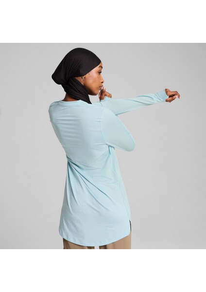 Modest Activewear Oversized Tee Turquois fiyatları