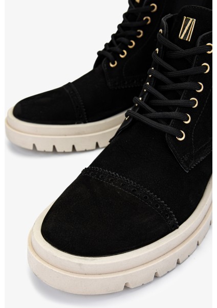 Erkek Siyah Nubuk Casual Bot 352 21611 Erk Bot SK24-25 Sıyah Nbk modelleri