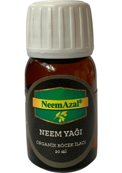 Neem Yağı T/s Organik Böcek Ilacı 20 ml