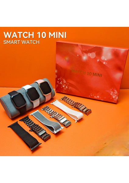 Wacht 10 Mini 41 mm Amoled Ekran Hediye Seti