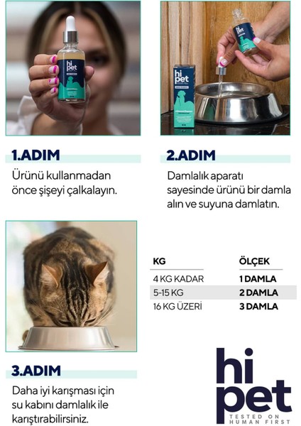 Sıvı Probiyotik Kedi Probiyotik 50 Ml.