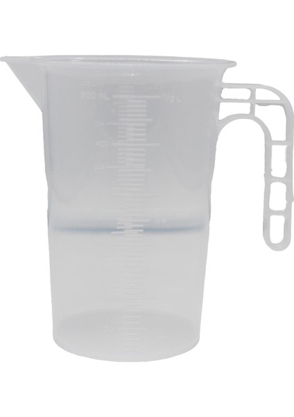 Plastik Sıvı Ölçüm Kabı Pro 500 ml