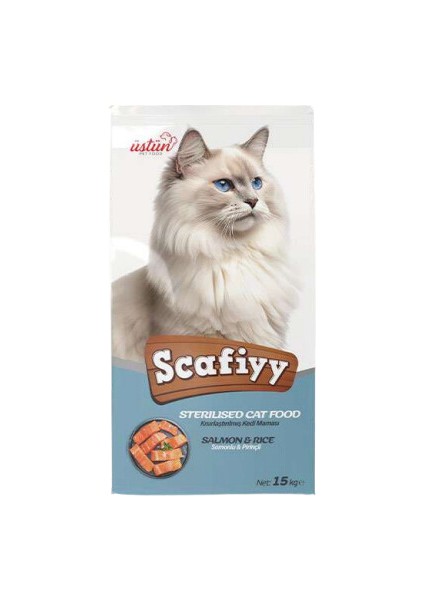 Somonlu Kısırlaştırılmış Kedi Maması 15 kg