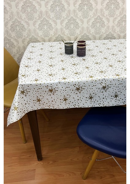 Pvc Elyaf Tabanlı Silinebilir Muşamba Masa ÖRTÜSÜ_YILDIZ_226-1