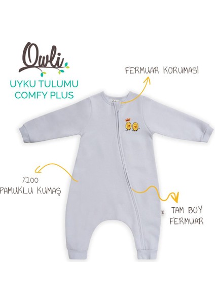 Uyku Tulumu Comfy Plus Gri