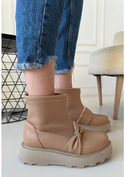 Dewn Nude Cilt Topuklu Bot fiyatları