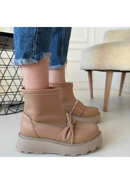 Dewn Nude Cilt Topuklu Bot fırsatları