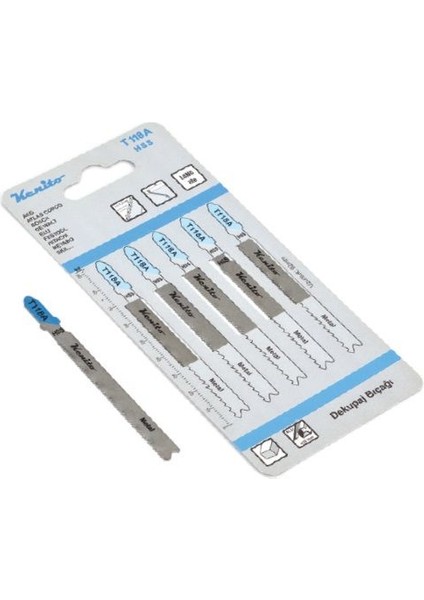 Metal Dekupaj Bıçağı Kenito (5 Adet)