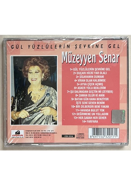 Müzeyyen Senar - Gül Yüzlülerin Şevkine Gel CD