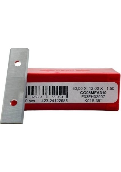 50X12X1,5MM Jilet(10 Adet)