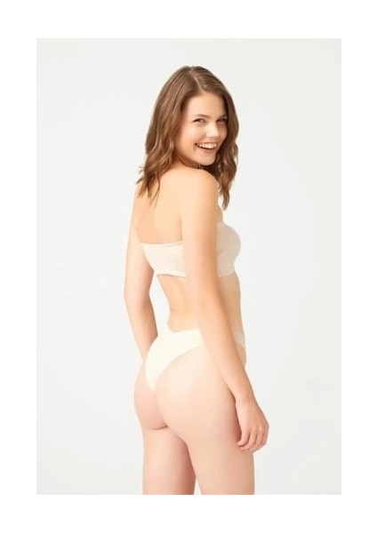Cotonhıll Lazer Kesim Ten Bikini Külot