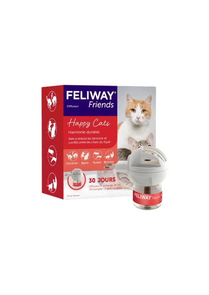 Friends Kedi Difüzör + Refill (Kartuş) – 48 Ml.