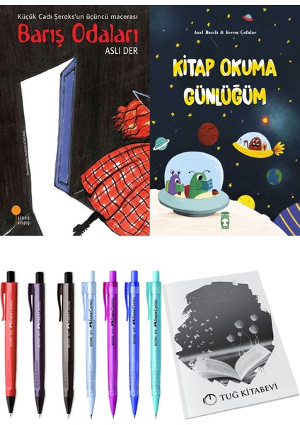 Kitap Okuma Günlüğüm ve Barış Odaları 2li Set