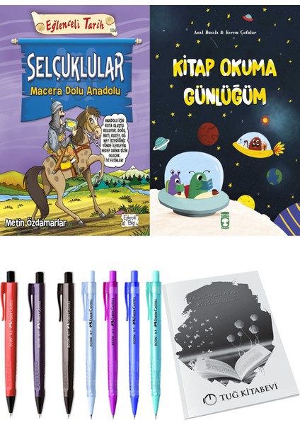 Kitap Okuma Günlüğüm ve Selçuklular Macera Dolu Anadolu 2li Set