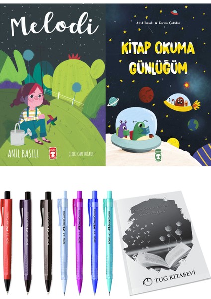 Kitap Okuma Günlüğüm ve Melodi 2li Set