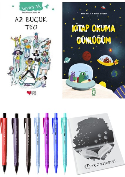 Kitap Okuma Günlüğüm ve Az Buçuk Teo 2li Set