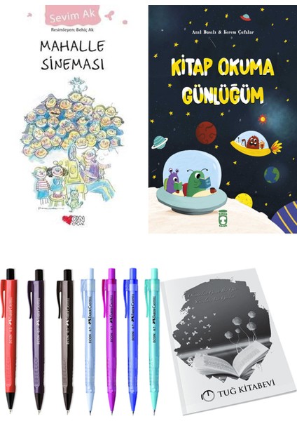 Kitap Okuma Günlüğüm ve Mahalle Sineması 2li Set