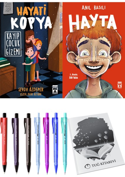 Hayta ve Hayati Kopya Kayıp Çocuk Gizemi 2li Set