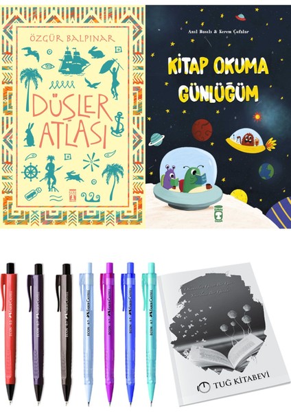 Kitap Okuma Günlüğüm ve Düşler Atlası 2li Set