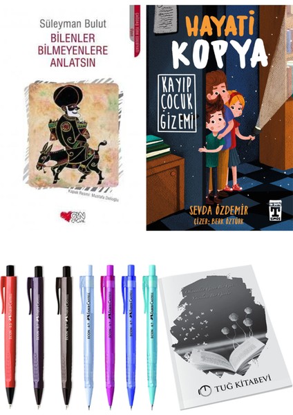 Hayati Kopya Kayıp Çocuk Gizemi ve Bilenler Bilmeyenlere Anlatsın 2li Set