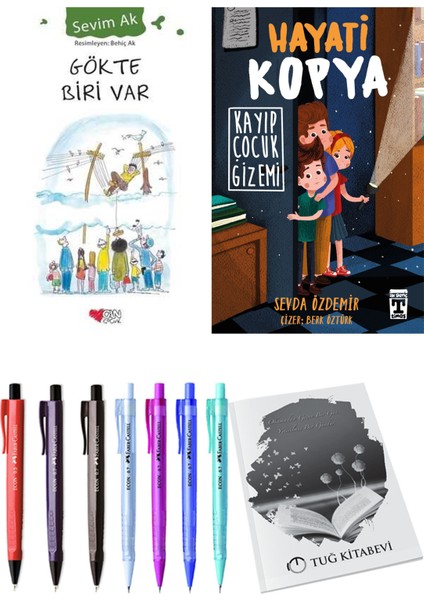 Hayati Kopya Kayıp Çocuk Gizemi ve Gökte Biri Var 2li Set