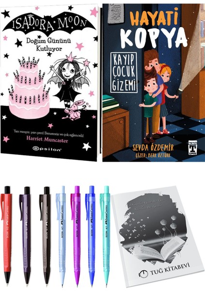 Hayati Kopya Kayıp Çocuk Gizemi ve Isadora Moon 4 Doğum Gününü Kutluyor 2li Set