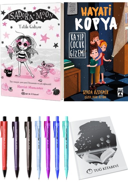 Hayati Kopya Kayıp Çocuk Gizemi ve Isadora Moon 11 Tatile Gidiyor 2li Set