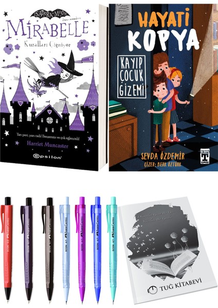 Hayati Kopya Kayıp Çocuk Gizemi ve Mirabelle 2 Kuralları Çiğniyor 2li Set