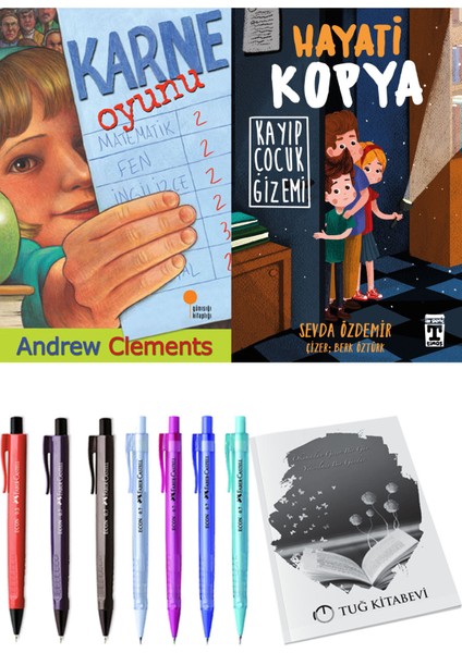 Hayati Kopya Kayıp Çocuk Gizemi ve Karne Oyunu 2li Set