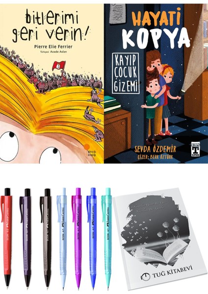Hayati Kopya Kayıp Çocuk Gizemi ve Bitlerimi Geri Verin! 2li Set