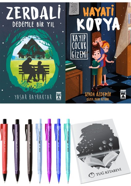 Hayati Kopya Kayıp Çocuk Gizemi ve Zerdali Dedemle Bir Yıl 2li Set